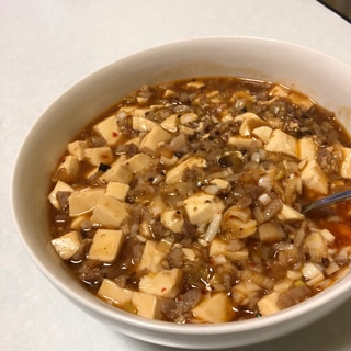 豆豉入り麻婆豆腐